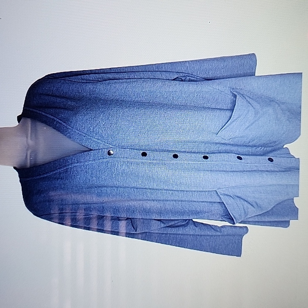 LOGO LOUNGE by Lori Goldstein French Terry Snap Front Cardigan